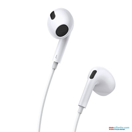 Baseus Encok Type-C lateral in-ear Wired Earphone C17 White